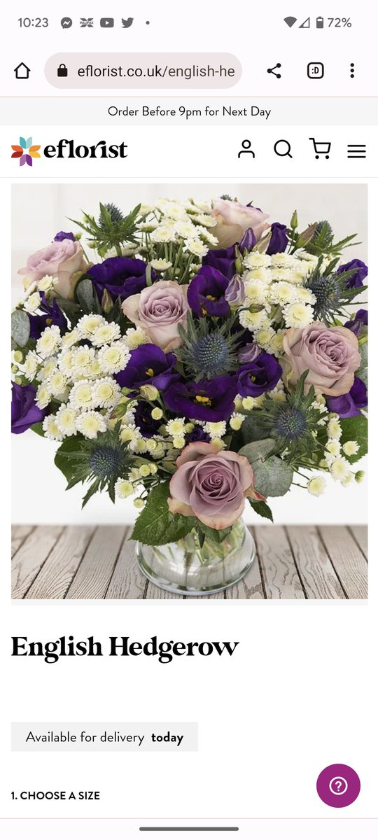 Spabes's tweet photo. Avoid @efloristflowers, what I ordered Vs what I got? 🤷🏻‍♀️ No refund offered, nothing like what I paid for. https://t.co/9CHDH1VBMD