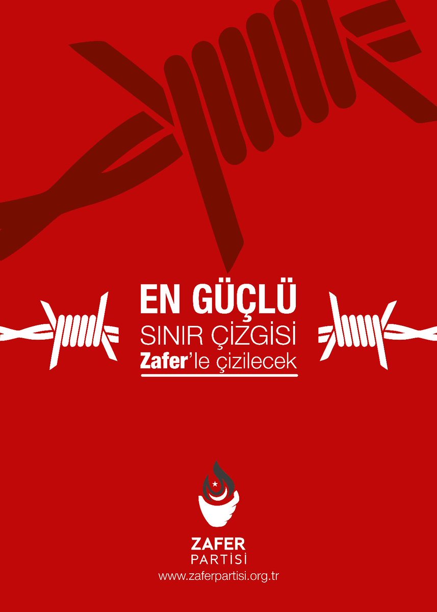 Ülkemizi sığınmacı ve kaçak sürülerinin işgal etmesine, Türksüzleşmesine/Atatürksüzleşmesine, Ortadoğulaşmasına izin verme.Mücadelenin yeri Zafer Partisi’dir. Zafer’e katıl, Türk Milleti’nin zaferi için mücadele et. ⁦<a href="/zaferpartisi/">Zafer Partisi</a>⁩