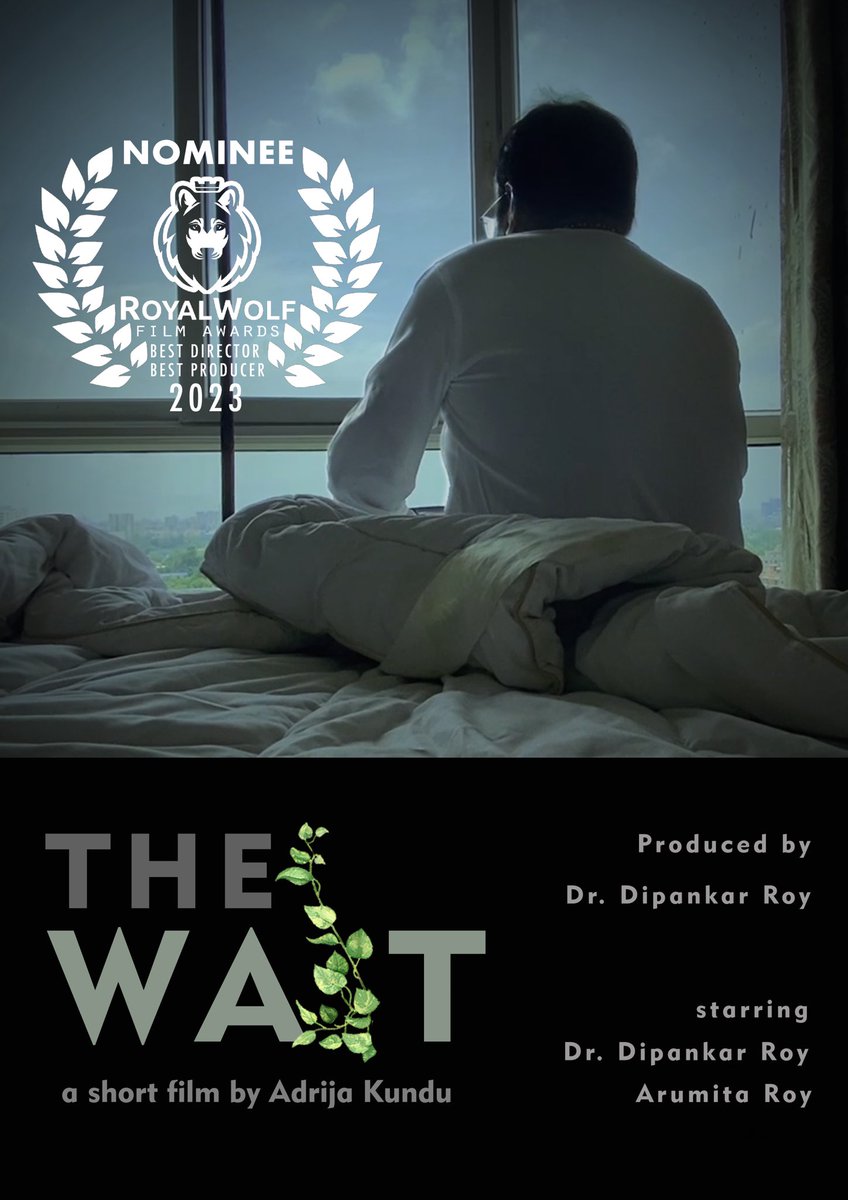 thisisadrija's tweet photo. I'm humbled and thrilled to share that my short film 'The Wait' has been nominated for Best Director and Best Producer at the prestigious Royal Wolf Film Awards, Los Angeles! 

#TheWait #RoyalWolfFilmAwards #Nominated #ShortFilm #Filmmaking #Gratitude #DreamsComeTrue https://t.co/KUcKJyo744