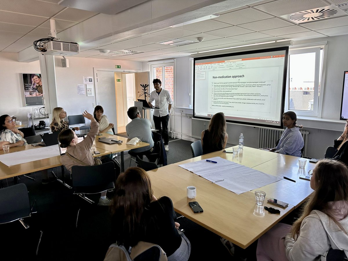 MJederstrom's tweet photo. Copenhagen Meeting of the ESCAP Research Academy, 27-28th June 2023
Prior to the 20th International Congress of the European Society for Child and Adolescent Psychiatry @ESCAPonline 

Focusing on ”ADHD and emotional dysregulation (and beyond)”

#ESCAP2023
#ResearchAcademy https://t.co/KRUcGfdiO0