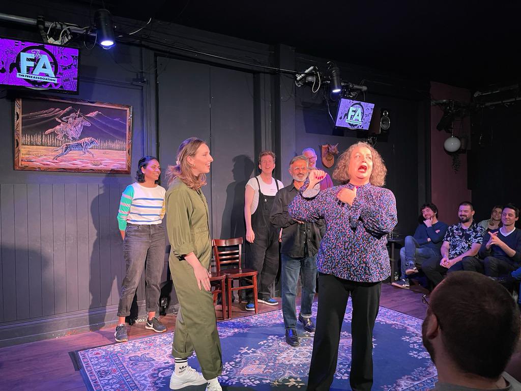 fishing4chipstc's tweet image. We have TWO groups performing tonight from @FAImprov - come along being a friend and have a beer (ginger or alcoholic) eventbrite.com/e/an-evening-o…