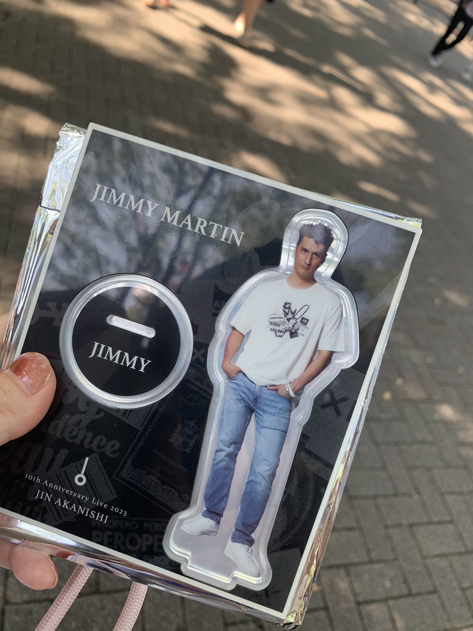 赤西仁 アクリルスタンド JIN AKANISHI アクリルスタンド 10周年ライブ