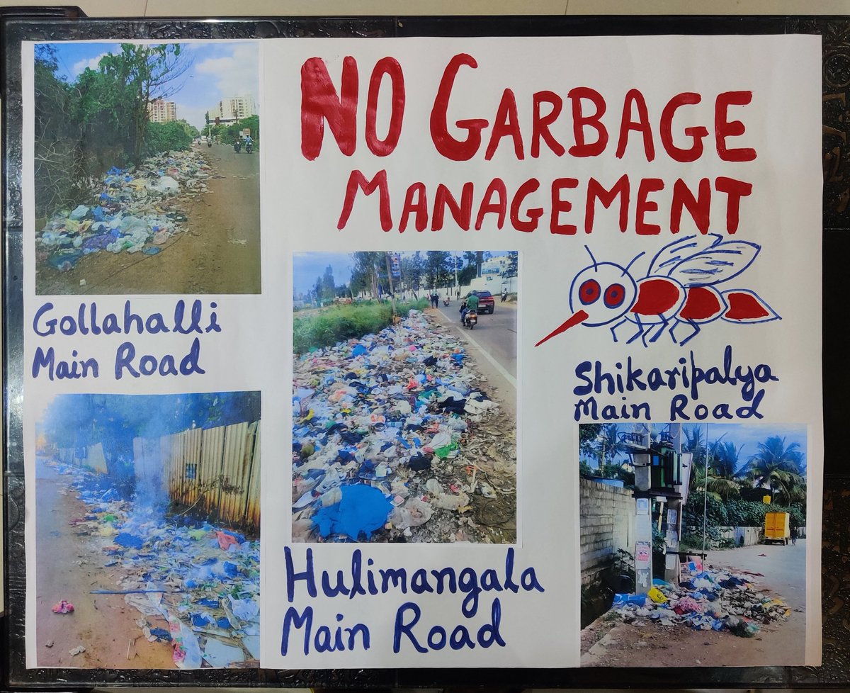 my_alok's tweet photo. Dear @CMofKarnataka
This garbage gives me fresh morning breeze every morning i go on walk.

#GarbageFreeHulimanagala,#HulimangalaForCMC 

@CMofKarnataka,@siddaramaiah,@DKShivakumar,@DKSureshINC, 
@INCKarnataka,@ZP_BenglruUrban,@ZillaUrban,@CommrPR
@karnatakakspcb,@swachhbharat https://t.co/jz9sVeO4T8