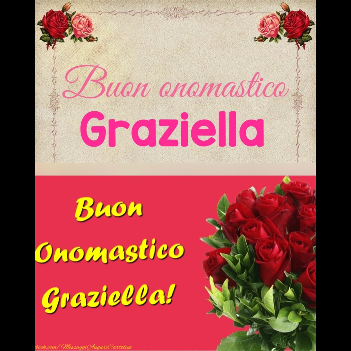 graziellaT81's tweet image. Buongiorno inizio così un altro giorno .. fare gli auguri a tutti chi porta nome Graziella buon onomastico 
Buona Domenica a tutti 🥰 + 💞👀 #buononomastico #portanome #graziella #love #ciaone 👀💞☀️ #buonagiornata ☀️❤️