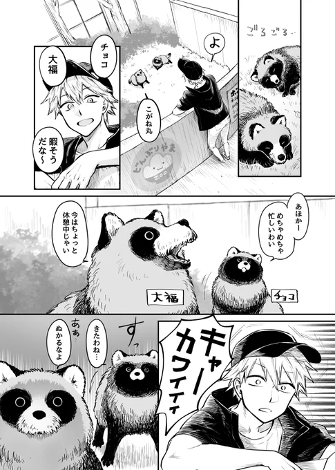 化けタヌキと動物園の暮らし(2/3) 