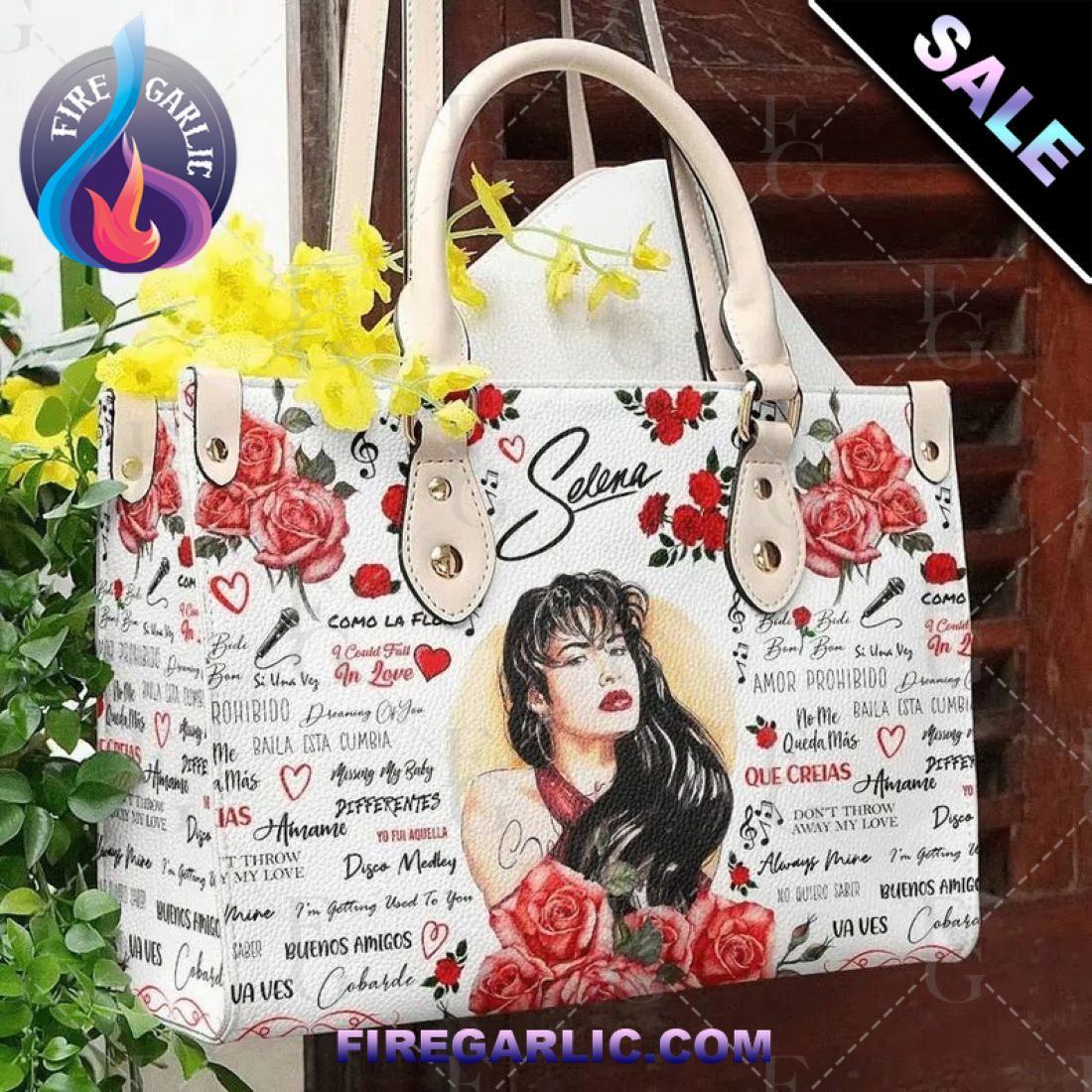 Selena Quintanilla Leather Handbag
Price from: 67.99
Buy it now at: https://t.co/y48I7QqdpM
 [page_title]
Are you ready to add a touch of iconic style and timeless glamor to your wardrobe? Look no further than the Selena Quintanilla Leather Handbag! Insp... https://t.co/HgK7dk56O8