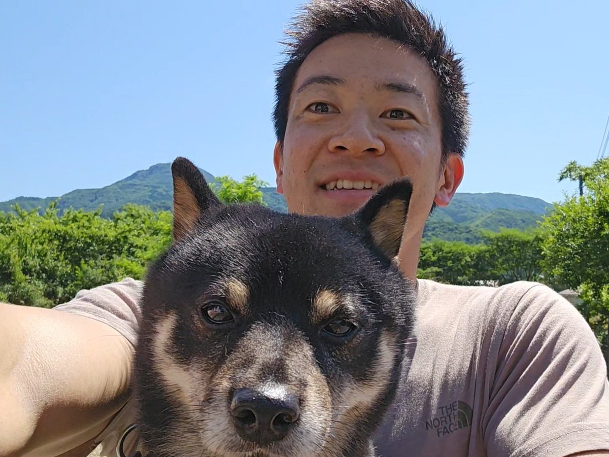 sasukemorimoto's tweet photo. 幸せ〜🐶💕
#SASUKE #サスケくん https://t.co/EGmakuGNmf