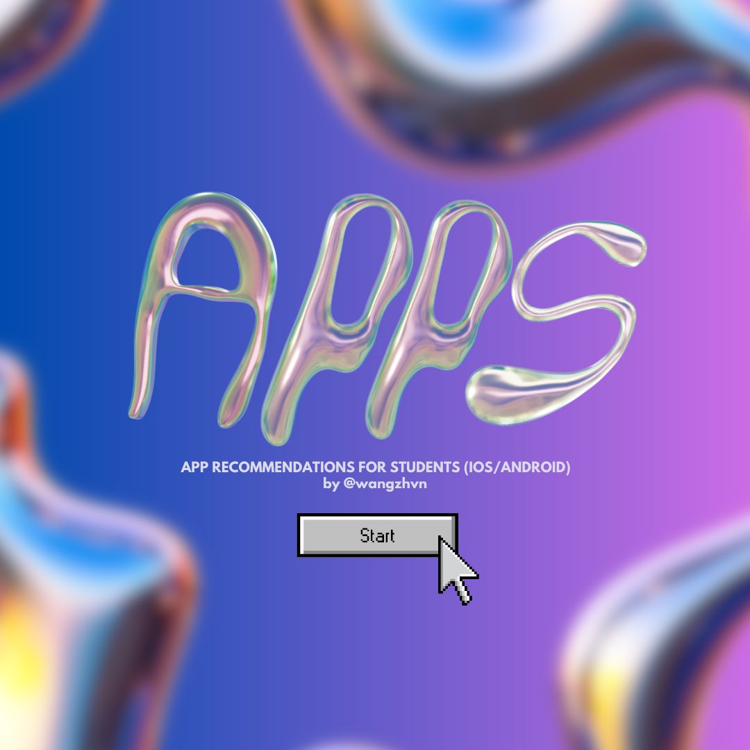wangzhvn's tweet image. APPS - app recommendations for students! (ios/android) 

#studytwtph #studytwt 🌱⭐️
requested by : @00vory