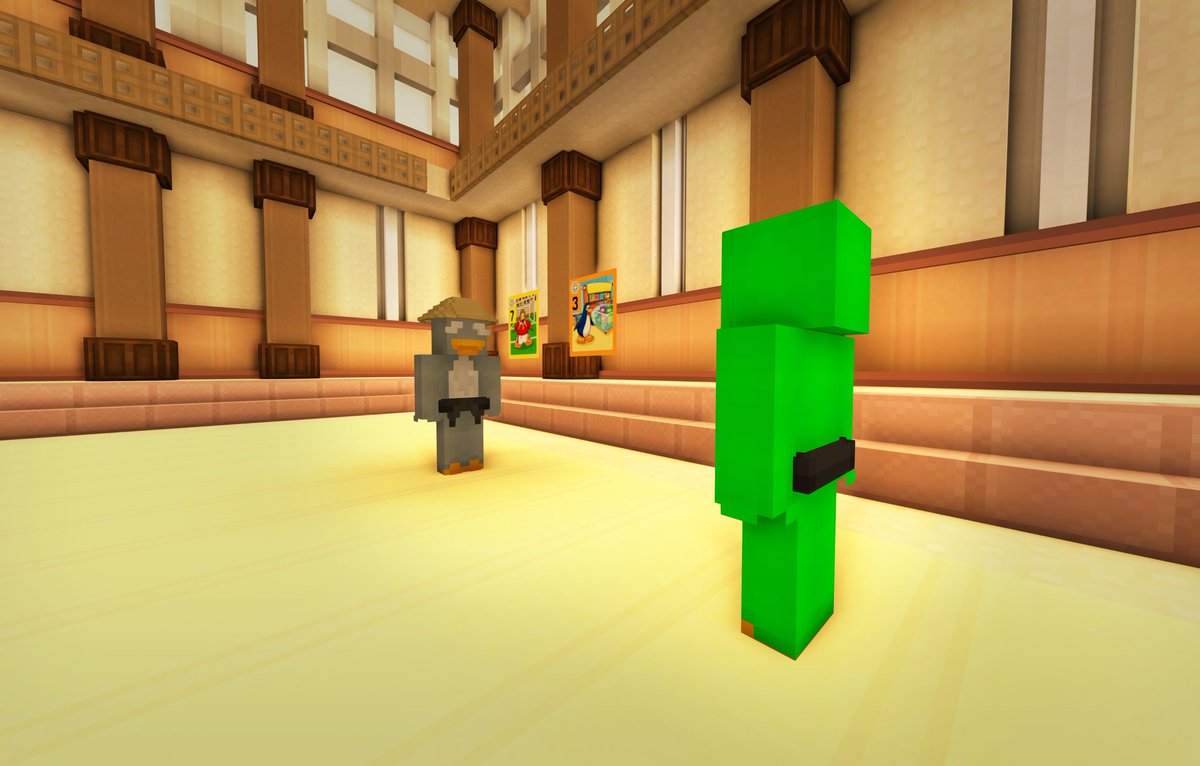 ClubMinePenguin's tweet image. 🐧 Experience Club Penguin's Card-Jitsu game recreated in Minecraft!
🥋 Card-Jitsu is now available for all to play on ClubMinePenguin! Work your way up to achieving the legendary black belt by challenging opponents, then battle Sensei to become a ninja!