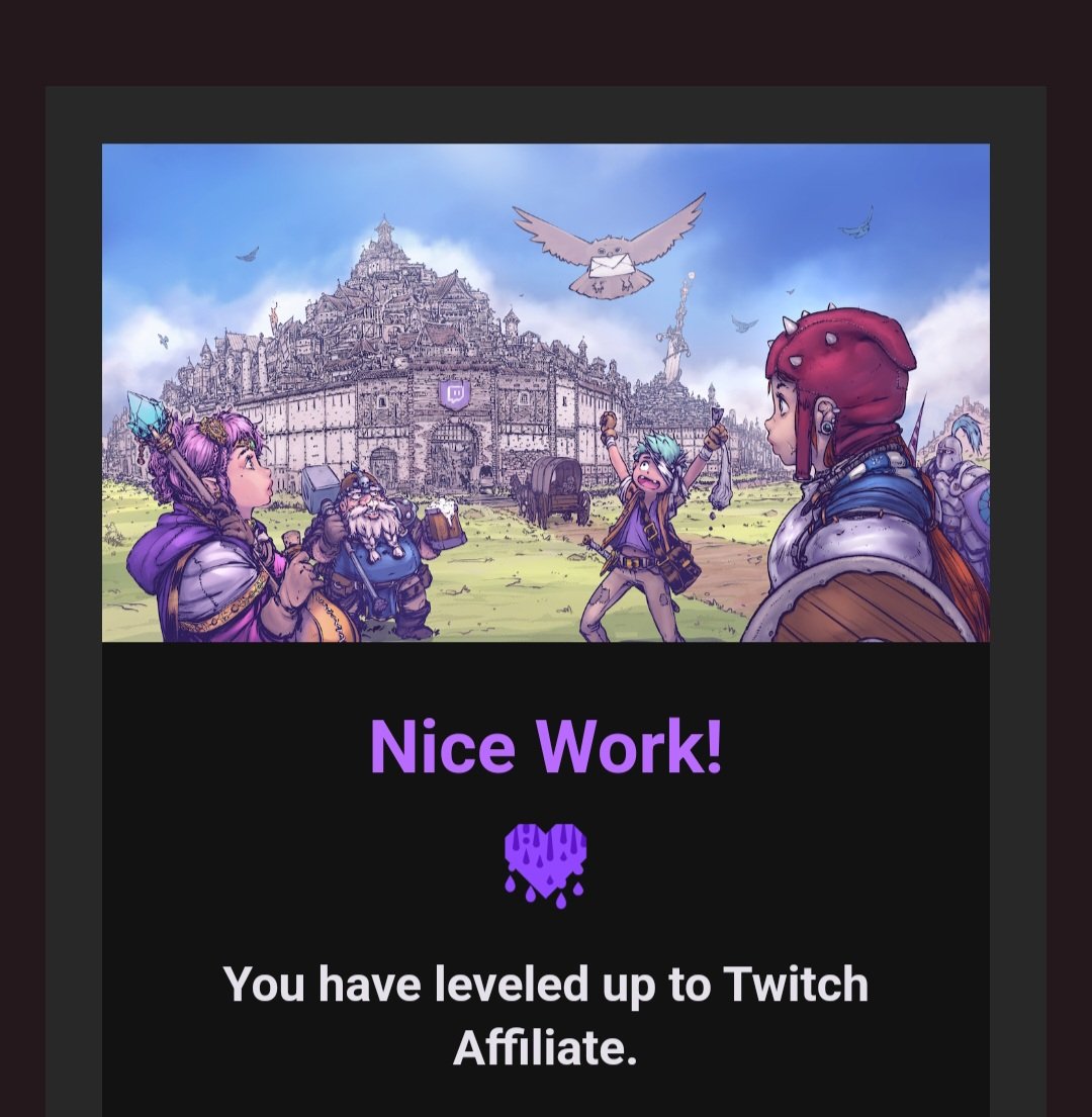 Sallyymander10's tweet photo. You guys, I made affiliate! 🥺 My inner child is insanely happy right now. Even though it's a small accomplishment, I can't thank everyone enough for all the support you've shown me. Halo is love and I love you all! 🩷💜 #HaloInfinite #TwitchAffiliate #Halo https://t.co/expvCaO9qk