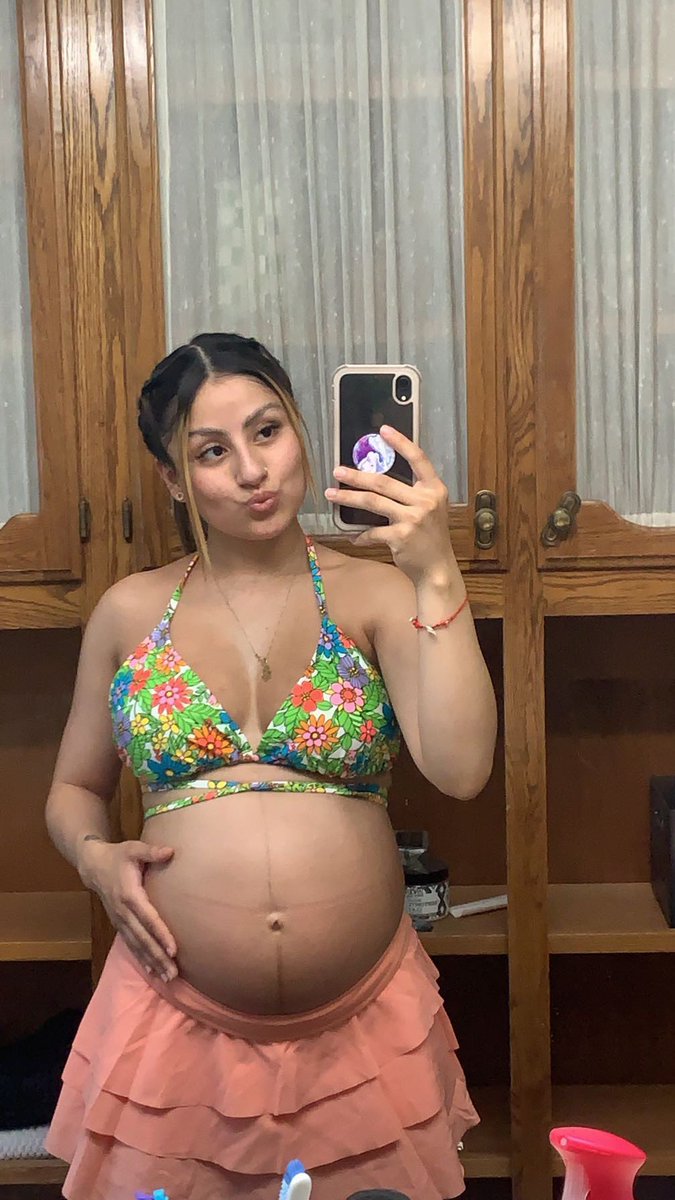anerolceja's tweet photo. Promise I didn’t eat a whole watermelon 🍉😅 it’s just my baby girl 🤰🏻💓 https://t.co/j6oeZj2ei2