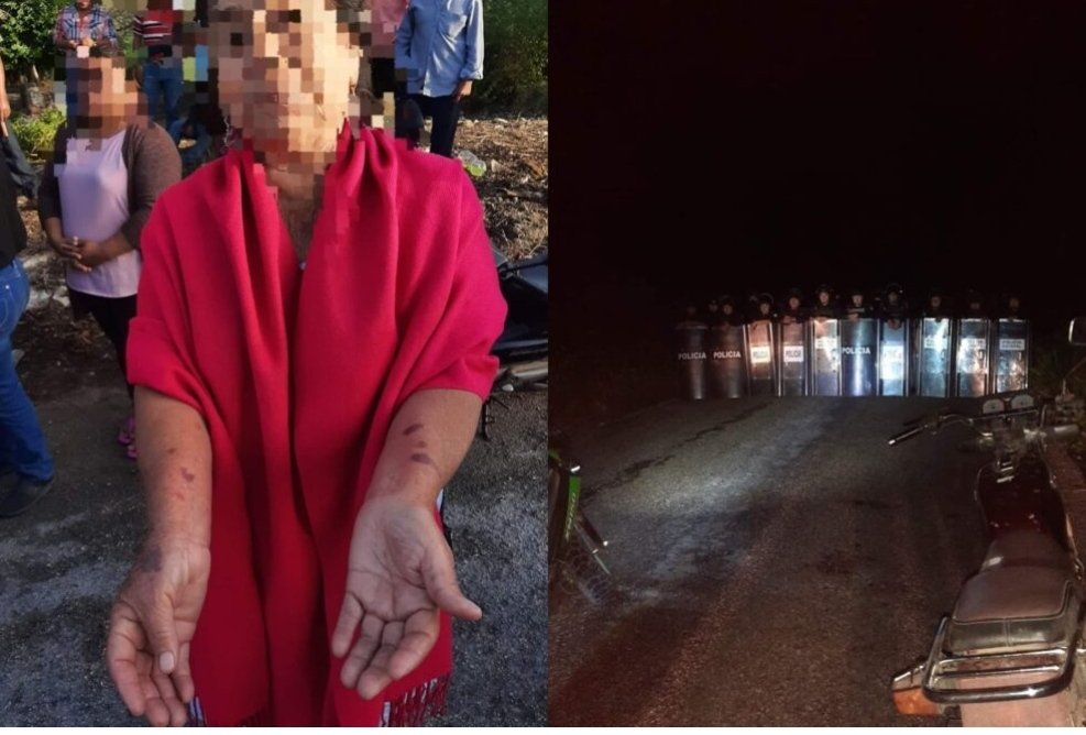 No sé si <a href="/XochitlGalvez/">Xóchitl Gálvez Ruiz</a> se autoadscribe como mujer indígena. Pero qué cínicos <a href="/AccionNacional/">Acción Nacional</a> defendiendo a las mujeres indígenas, cuando en #Yucatán, el gobierno #Panista de <a href="/MauVila/">Mauricio Vila</a> mandó a golpear a mujeres mayas por defender el agua de #Sitilpech (2023). Y guardaron silencio.