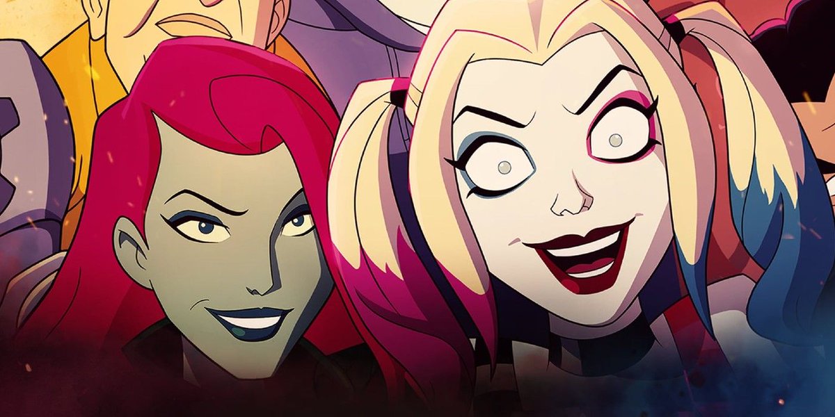 CBR's tweet photo. Harley Quinn director Kiki Manrique officially announces the beginning of production on Season 5 of the animated series with touching new art of Harley and Poison Ivy. 

https://t.co/2ADvRle9eD https://t.co/tx0QM5ILSX