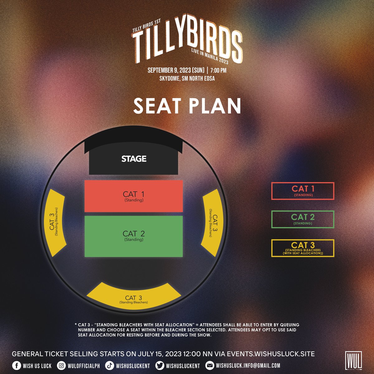wishusluckent's tweet photo. Has it ever slipped your mind that maybe this is our precious moment that is worth the wait?

Thailand’s hit-producing trio Tilly Birds will be visiting Manila for their first-ever concert in the country on September 9, 2023, at the SM SKYDOME!

Be ready to jam your hearts out as we all sing along to the songs that spoke our truths.

Tickets go on sale on July 15, 2023, 12:00 NN, via https://t.co/3ddfVzMjAS

#TILLYBIRDSinMNL2023