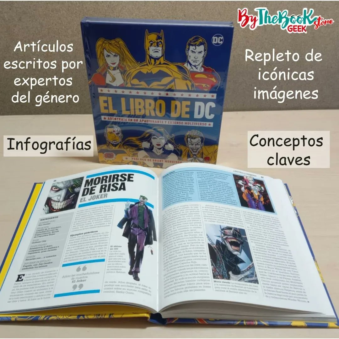 ByTheBookGeek's tweet photo. Si es tu primer viaje al Omniverso DC, será una experiencia inolvidable.

Descubre los personajes más destacados y los acontecimientos que han definido los cómics de DC desde que el primer superhéroe del mundo, Superman™, surcó los cielos.

 Encuéntralo 
https://t.co/Ppmzl02LiM https://t.co/E8agk7CTm9