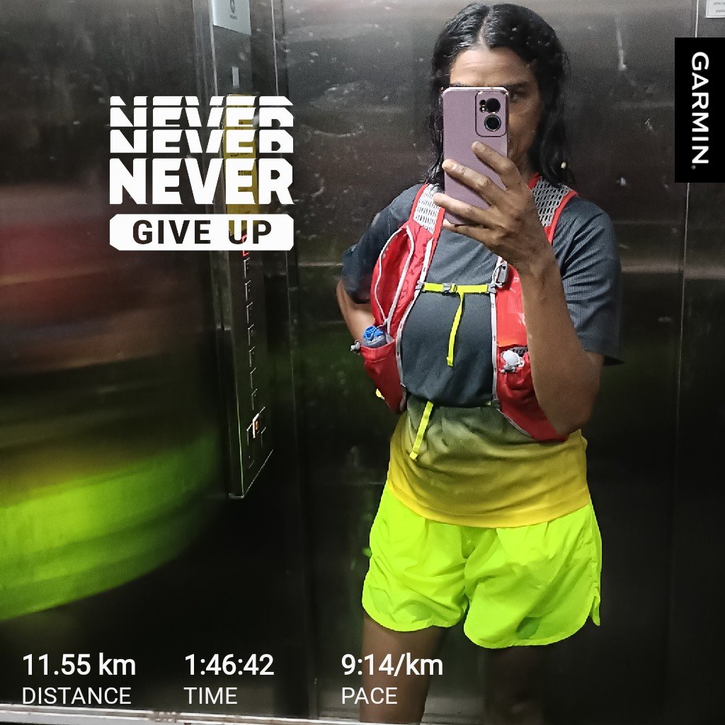 Putting this very slow run out here. It was a drag since the start for various reasons, but I decided to keep going. Some mileage earned and feels great.