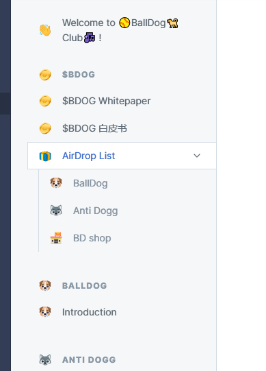 balldognft's tweet photo. We are moving to gitbook SOON™ https://t.co/9NHkDP31EA
