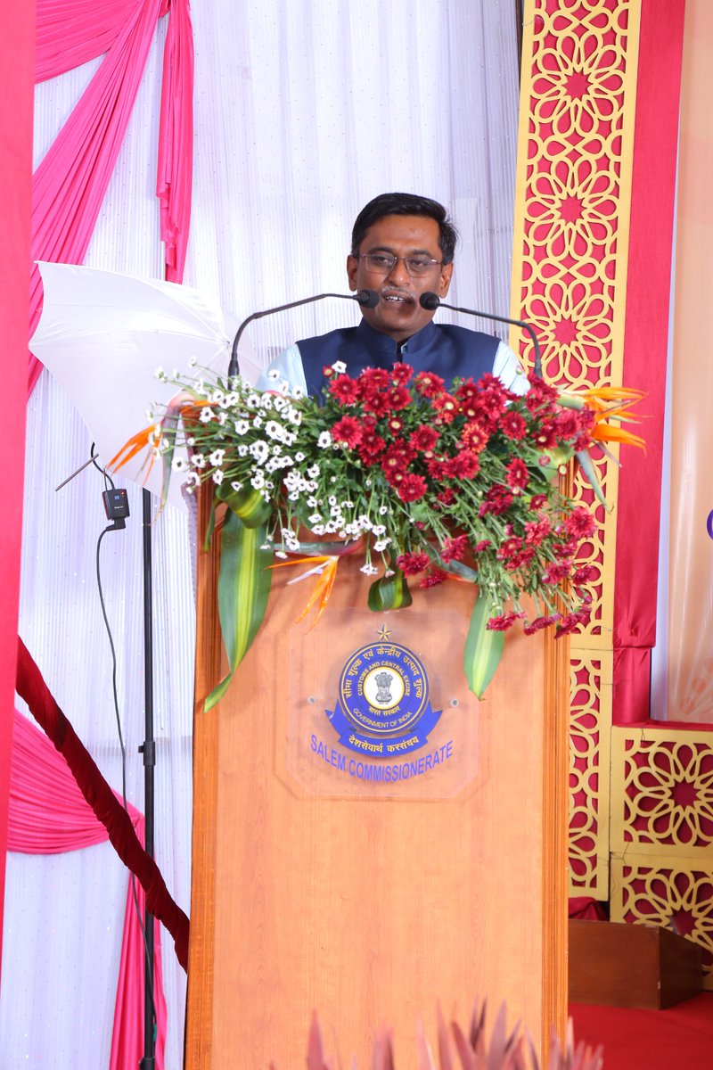 GstSalem's tweet photo. Celebrated the GST Day 2023 with the theme "Celebrating simplification and economic growth" by Salem GST Commissionerate! Let's acknowledge the strides made in streamlining taxation processes and fostering economic development. #GSTDay2023 #SimplificationAndGrowth. https://t.co/jl7g20ZEXQ