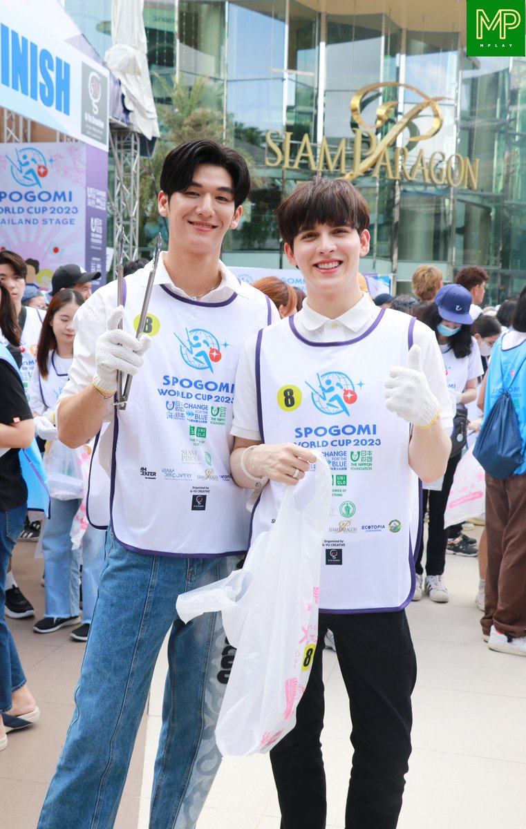 MPlay_2021's tweet image. &quot;มอส-แบงค์ มาร่วมแข่งขันกีฬาเก็บขยะครั้งแรกของประเทศไทย! “SPOGOMI WORLD CUP 2023 THAILAND STAGE” สร้างสรรค์กิจกรรมด้านสิ่งแวดล้อมระดับโลก

#spogomiworldcup2023
#มอสแบงค์แข่งเก็บขยะ
@Bank_mondop #ISBANKY
#มอสแบงค์ #MosBank 
#มอสแบงค์คู่รักนักหยุม