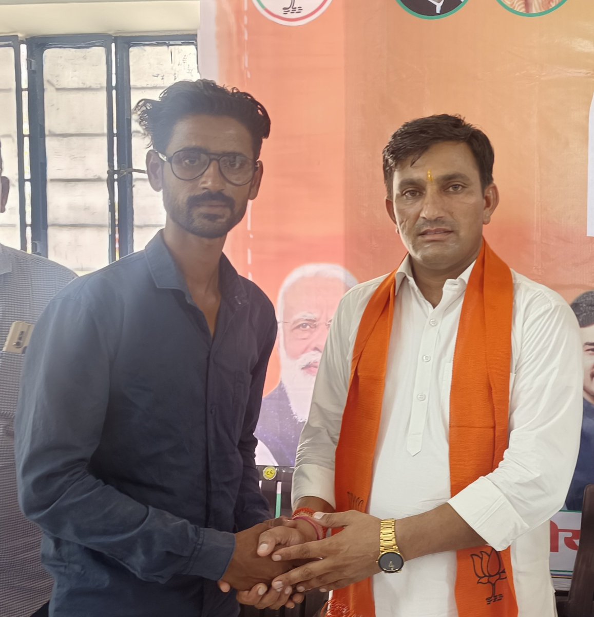 abbaskhantawao's tweet image. हमारे मार्गदर्शक भाई साहब श्री अनंतराम जी भंवार जी को @BJP4Rajasthan का प्रदेश मंत्री बनने पर हार्दिक बधाई एवं शुभकामनाएं।।
हम आपके उज्ज्वल भविष्य की शुभमंगल कामनाये !!
@AnantramBhanwar जी
#gssjalore #bjyminjalore