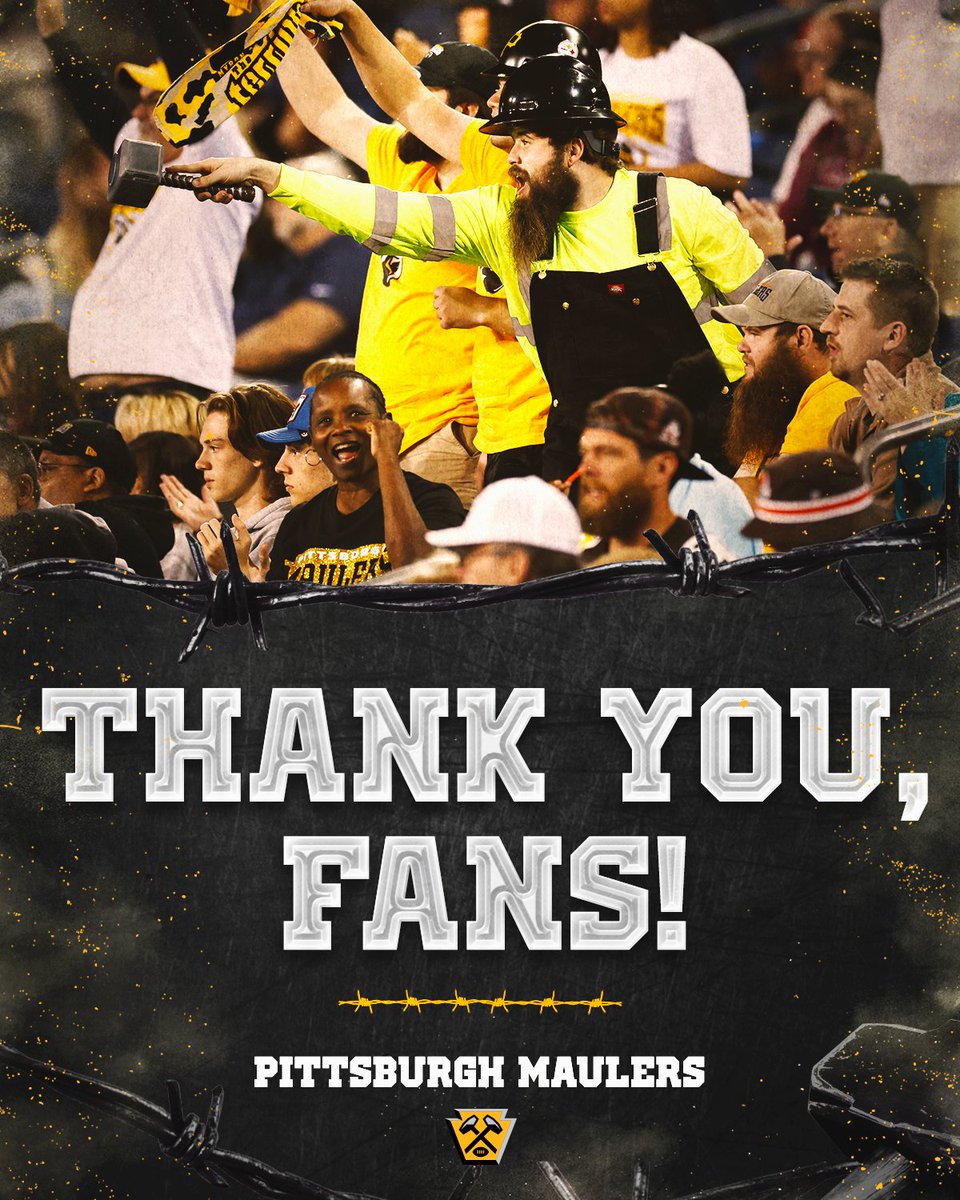 Pittsburgh Maulers tweet media