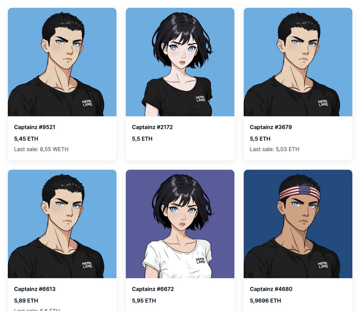 When I first saw the revealed captainz (<a href="/Memeland/">Memeland ❤️ Memecoin</a>), I felt both sadness and anger.

1/11