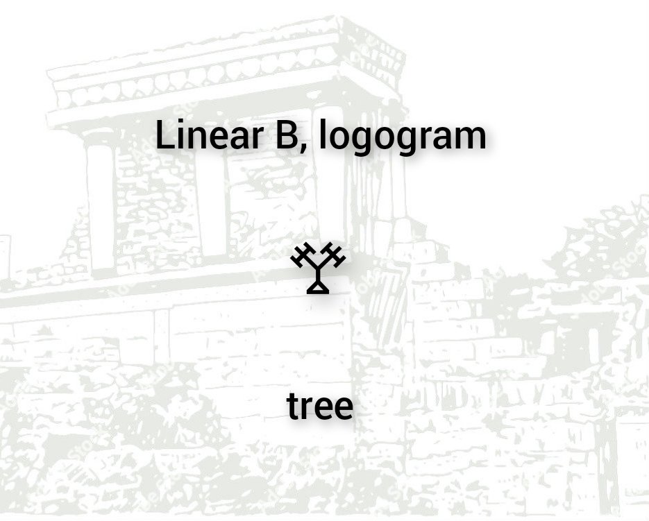 Ancient_Scripts's tweet photo. Linear B, logogram : 𐂷 : tree
#linear_b
#linearb
#ancient_greek
#old_greek
#myceanean_greek
#minoan
https://t.co/7O3pk0Niy7 https://t.co/Tgoa4njWe4
