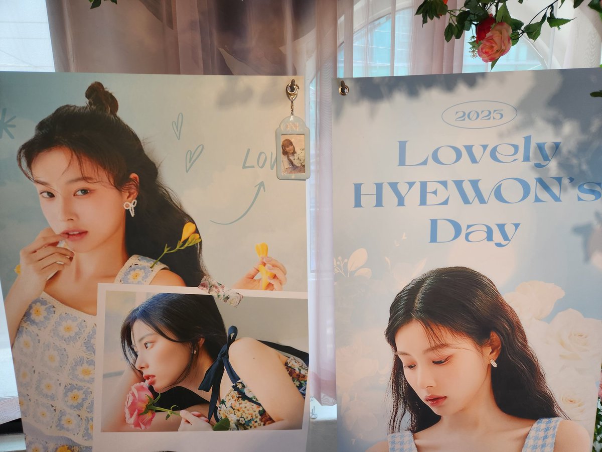GeniusNako's tweet photo. #강혜원 #그해_여름_너를만나다
카페봄☺️👍💕
이쁘게 잘 꾸며놓으셨네요🥹💖
수고많으셨습니다🙏
오랜만에 위즈원 활동합니다😅💦 https://t.co/kPM1cNwOXc