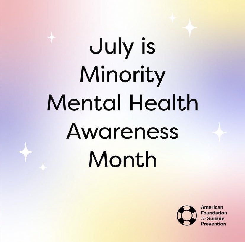 EAInspiration's tweet photo. J U L Y | @MentalHealthAm @afspnational | #MinorityMentalHealthMonth | #BebeMooreCampbell | #InspirationWithE | #YouMatter https://t.co/8GakzUD0Y1