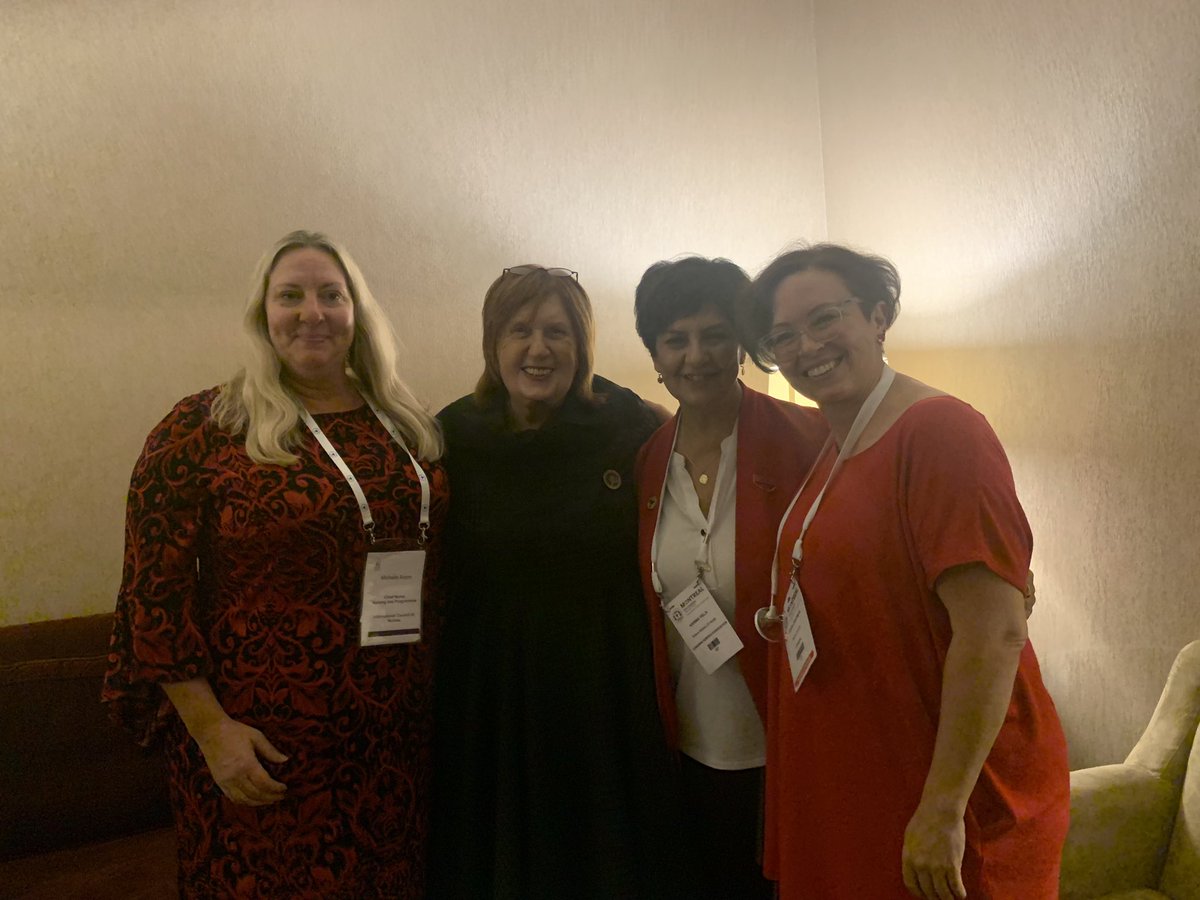 KarimaVelji's tweet photo. My heart is filled with joy to spend time with cherished friends and colleagues who give their all to #Health and to #Nursing @ICNurses #ICN2023 #ICN 
BLESSED! https://t.co/YDQ669UrlE