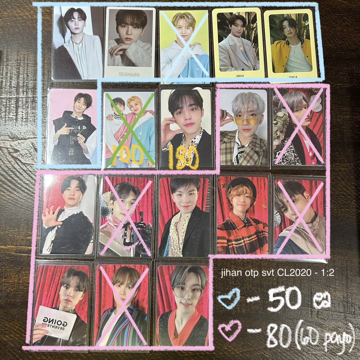 817carts's tweet photo. update:

wts lfb ph | #817carts

⌗ ... seventeen assorted pc

𓂋 prices on pic
𓂋 dop: payo (24h) / 3 days
𓂋 loc: laguna
𓂋 reply mine + pic !

🏷: 2020 japan dome tour pc trading cards yourchoice pc gose mag pc jihan cl2020 dino woozi the8 cheol joshua jun mingyu wonwoo hoshi https://t.co/4RRs5Ro01D
