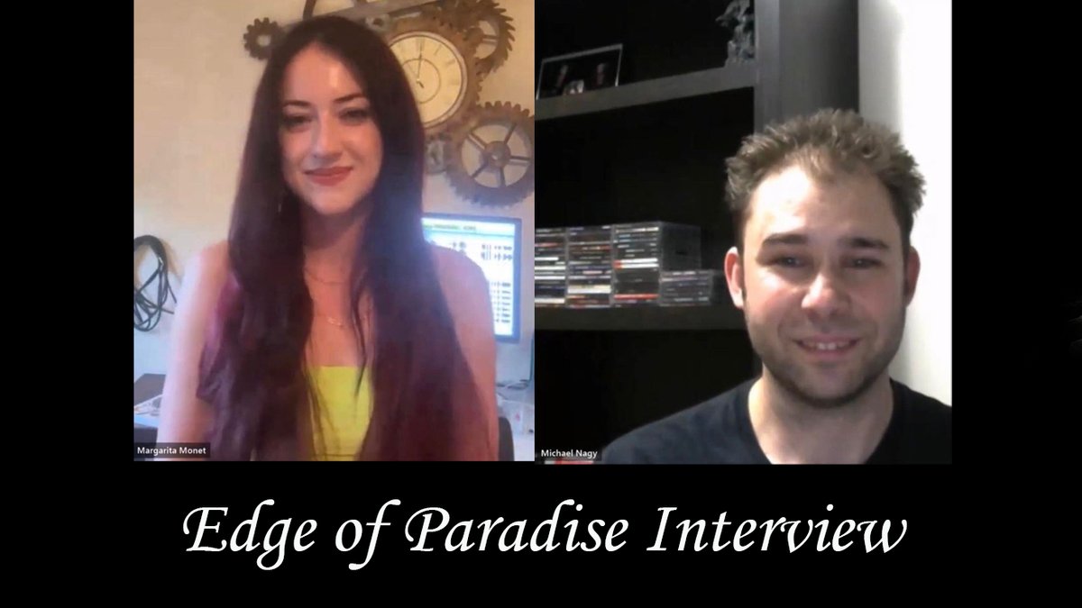 Interview with the symphonic metal band @edgeofparadise @kjagradio @MusicEternal1 #EdgeofParadise #Symphonicmetal #Metalband #Musicnews Interview link - youtube.com/watch?v=EU7SD2…