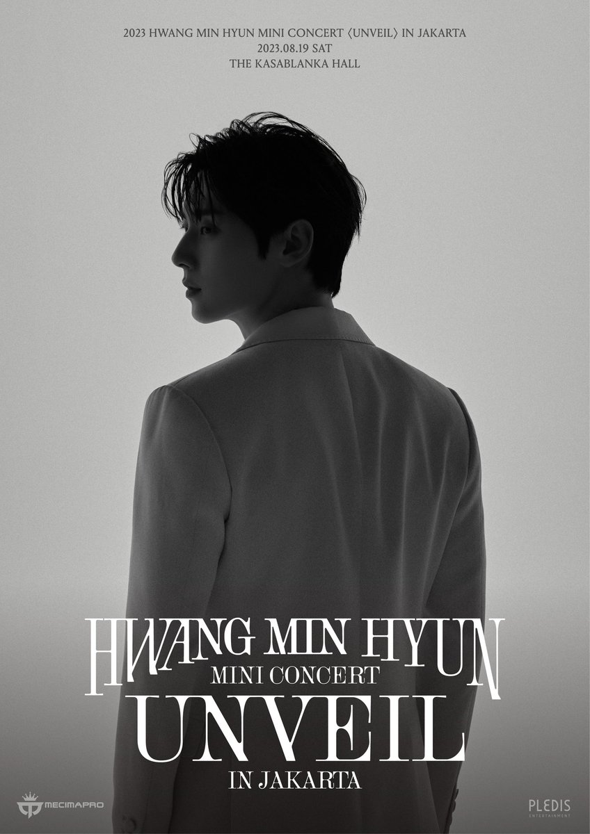 [ANNOUNCEMENT] 2023 HWANG MIN HYUN MINI CONCERT <UNVEIL> IN JAKARTA, Saturday, 19 August 2023 at The Kasablanka Hall.
#Hwangdo, let’s welcome the charming actor back in Indonesia for his solo concert! #HwangMinHyuninJKT #UNVEIL_IN_JKT
-
🔗: bit.ly/hwangminhyunin…