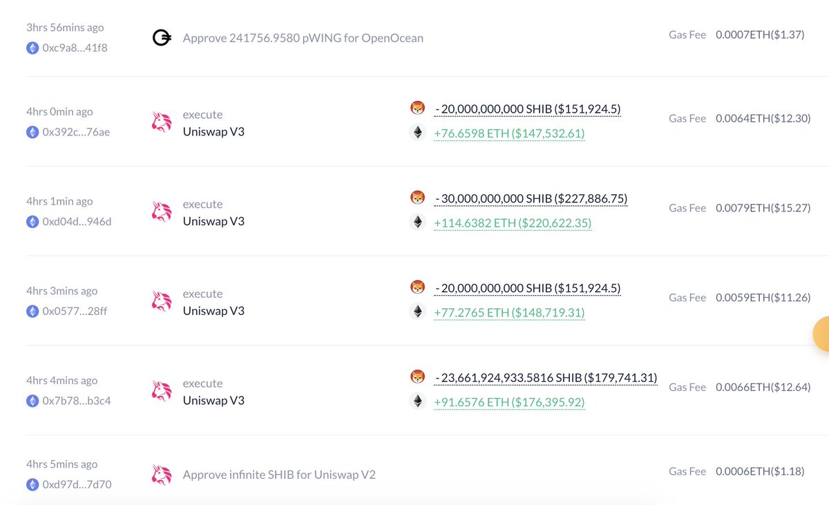 lookonchain's tweet image. It seems that #PolyNetwork was attacked again, hackers minted a lot of assets.

Hackers have sold 94B $SHIB for 360 $ETH, 495M $COOK for 16 $ETH and 15M $RFuel for 27 $ETH.

And we noticed that hackers are transferring assets and 1 $ETH to new wallets, most likely for sale.