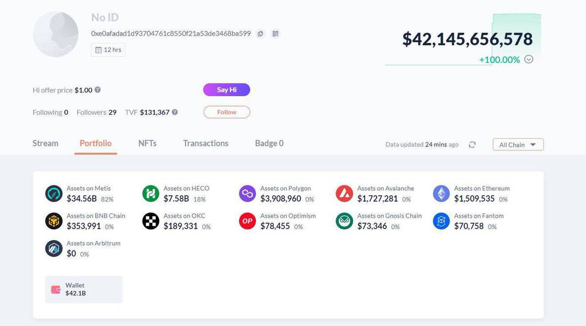 Polynetwork was hacked🥶 at the address: 0xe0afadad1d93704761c8550f21a53de3468ba599

#Metis and #HECO hacked for billions of dollars  #polynetwork #hacker #polygon #Ethereum #avax