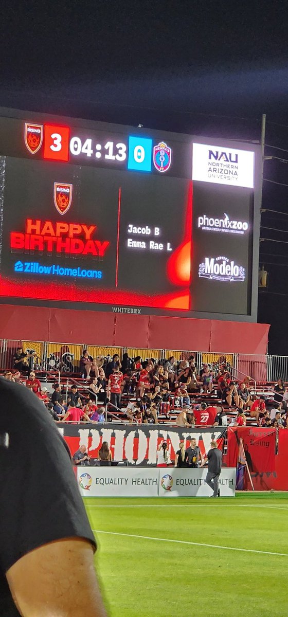 phxrising112's tweet photo. Happy Birthday JACOB thanks for hanging with us in Section 112 at the @phxrisingfc match!

#RisingAsOne | #PHXvMEM https://t.co/AHKbxFFIbC