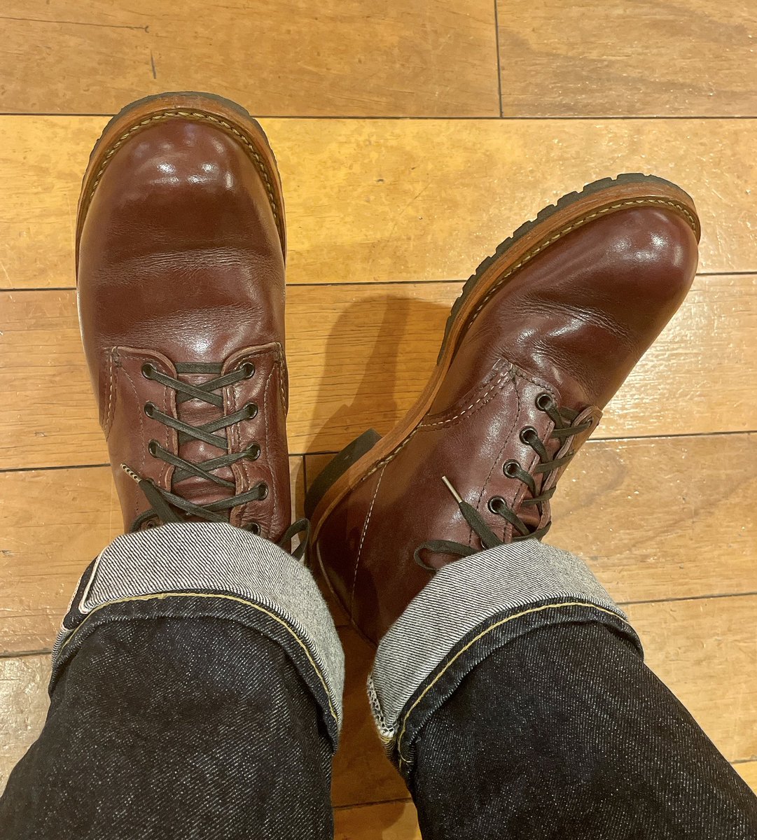 nao357carrera's tweet photo. ハングリータイガーを食す
#レッドウィング
#ベックマン
#リーバイス 
#LVC
#LVC1944
#大戦モデル https://t.co/kKetYoNlUr