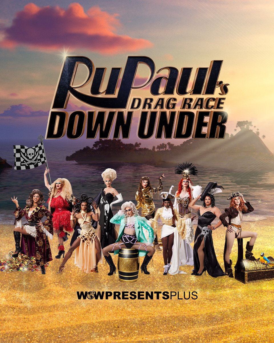🏴‍☠️ Meet the Queens of #DragRaceDownUnder S3 NOW on <a href="/wowpresentsplus/">WOW Presents Plus</a>! Get 20% off your first month w/ code: DOWNUNDER 🚨

Season 3 premieres July 28 worldwide, here’s where to watch:
🌎 <a href="/wowpresentsplus/">WOW Presents Plus</a> (worldwide ex. UK, Canada, and Australia)
🇦🇺 @stanaustralia 
🇳🇿 @tvnz