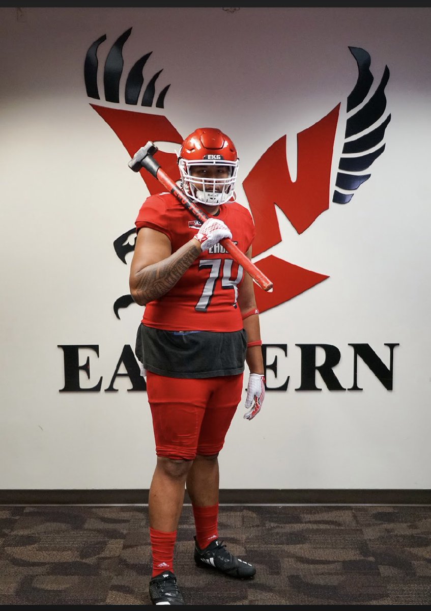 LeatigagaPule's tweet photo. Had an amazing time at EWU team camp with my brothers. Also got nominated for the 2nd time in a row Oline MVP. Also #THEEGARFIELD Football team winning the Friday
Night championship. #DADOJOMADE @CoachLSavelio @coachbsavelio @ReggieWithersp2 https://t.co/m2CK6zA4Qk