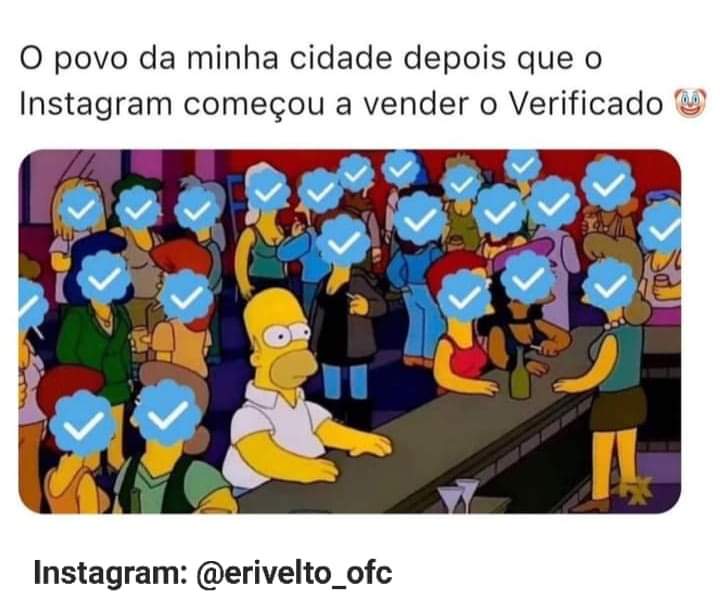 Devendo as pessoas mais tá com o verificado kkkkkk