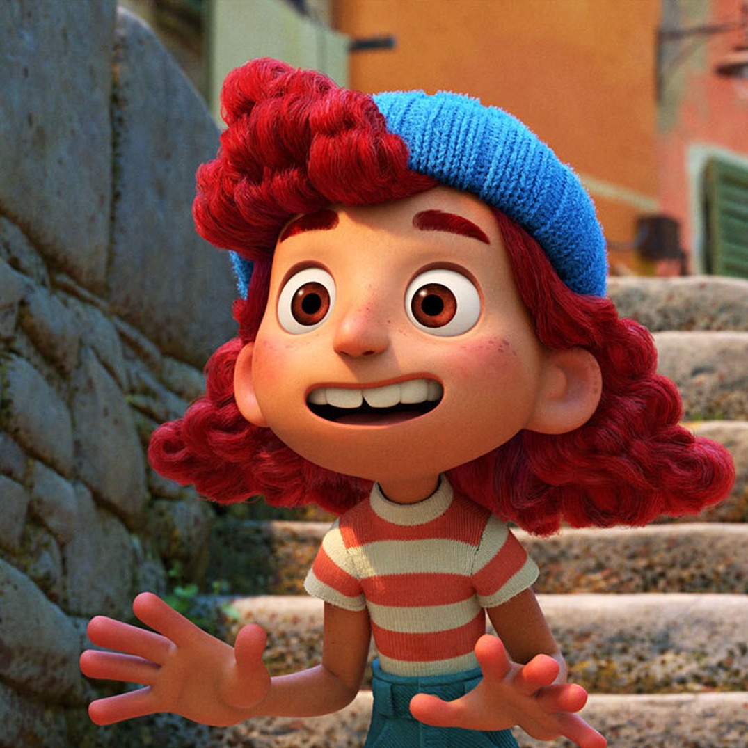 Pixar's tweet photo. It’s time for a summer you’ll never forget! ☀️
Who would you take along for the adventure? 

🍝 for Giulia 
🎫 for Tyler
🎈 for Russell
🚖 for Cruz
🦈 for Destiny
🍴 for Forky

Other? Let us know in the comments. https://t.co/wnoBZxpxyX