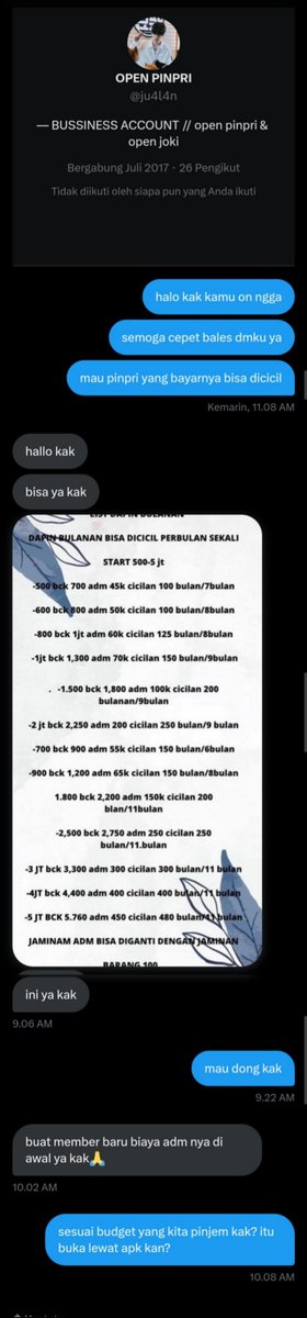 thirbty's tweet photo. bisa dibaca ya, disini aku berhak dong liat testi buat yakinin kalo dia beneran pinpri bukan tukang tipu, malah diblock wkwk kan aku bukan mau nyuri testi kamu taoi mau minjem @ju4l4n 

#zonauang #zonaba https://t.co/qAn3d4anIr