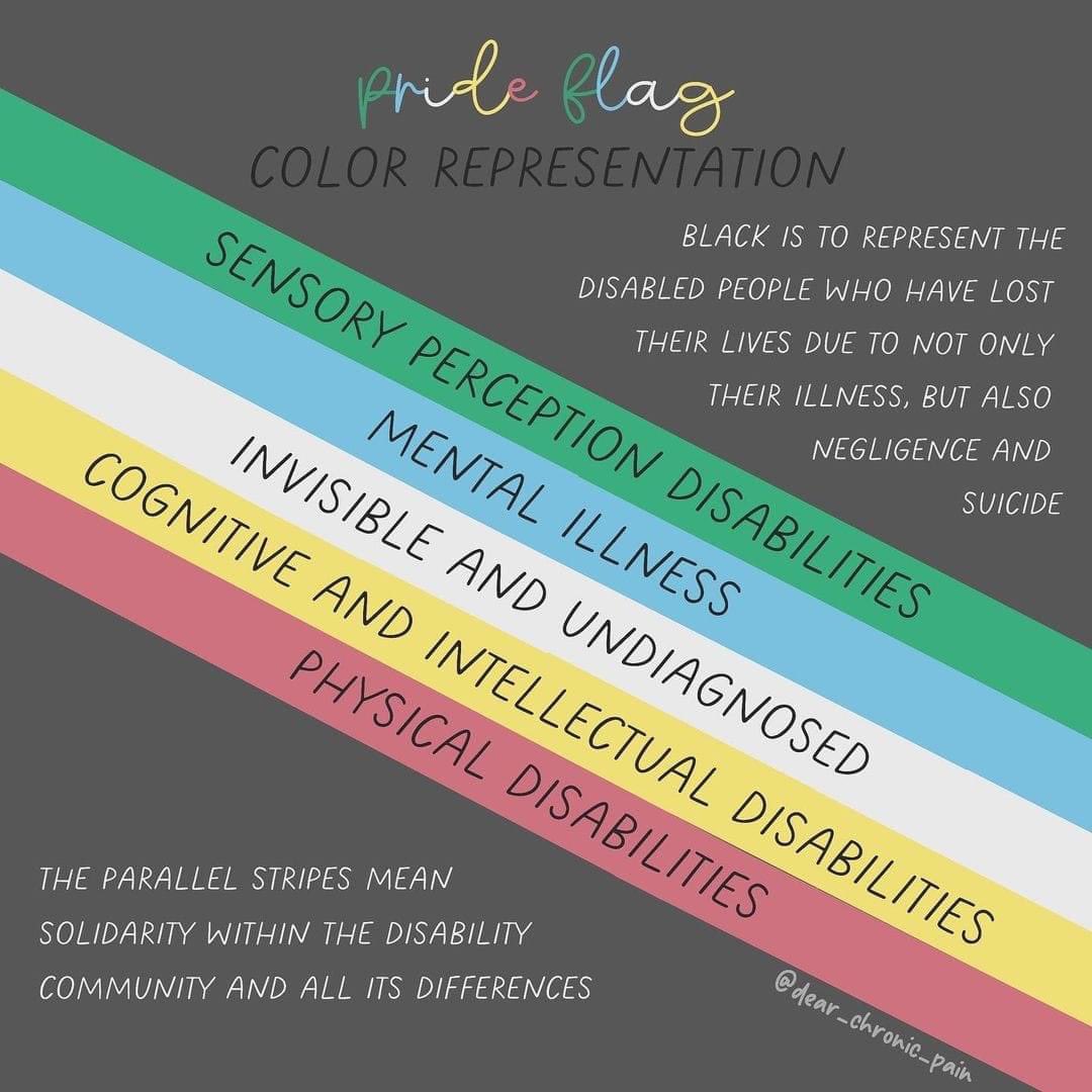 ktrevathan46's tweet photo. 💙 BLUE stands for emotional and psychiatric disabilities, breaking the stigma around mental health.

💚 GREEN represents sensory disabilities, embracing diversity in how we experience the world. https://t.co/DELEaBVqA6