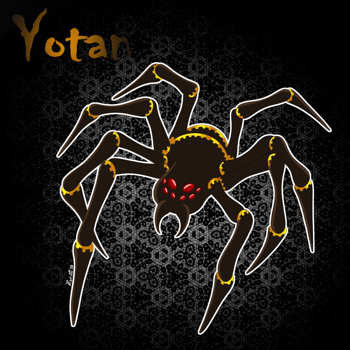 Egoart98's tweet photo. Yotán, es la tarántula que vive en las raíces del cielo.
#peru #peruart #peruilustrando
#egoart98 #digitalart #digitalpainting #illustrations #ilustradoresperuanos #ilustraciondigital #anime #dibujos #dibujodigital #originalcharacter #manga #mangastyleart #mitologia #yotan https://t.co/e2wDd2VmZJ