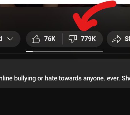KEEMSTAR's tweet photo. Almost 800k dislikes! https://t.co/mnm4Lo9cmL
