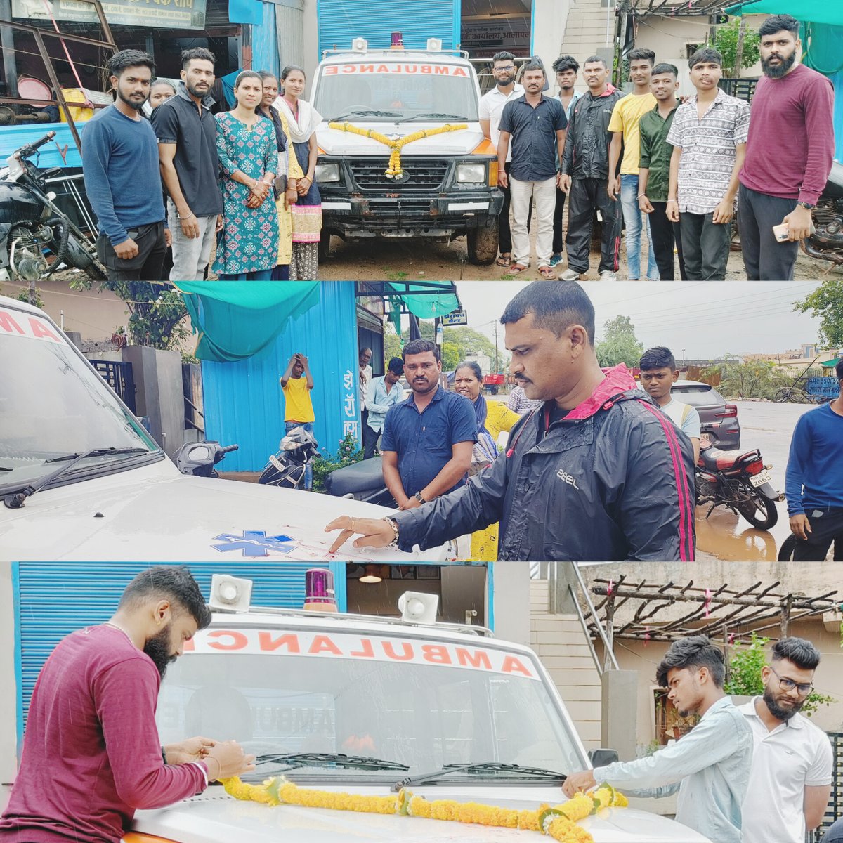 saitulsigari's tweet photo. Once again #TIGER_GROUP is at the forefront for providing the Free medical support to the people in the rural areas of #Gadchiroli
After 1000 successful rescues with second hand Omni.
From our Self Donation We have bought one more ambulance with Oxygen facility for #Gadchiroli❇️ https://t.co/sbvPMNFR3p