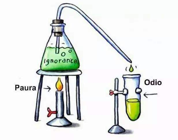 #ilgovernodellapaura #odio #ignoranza