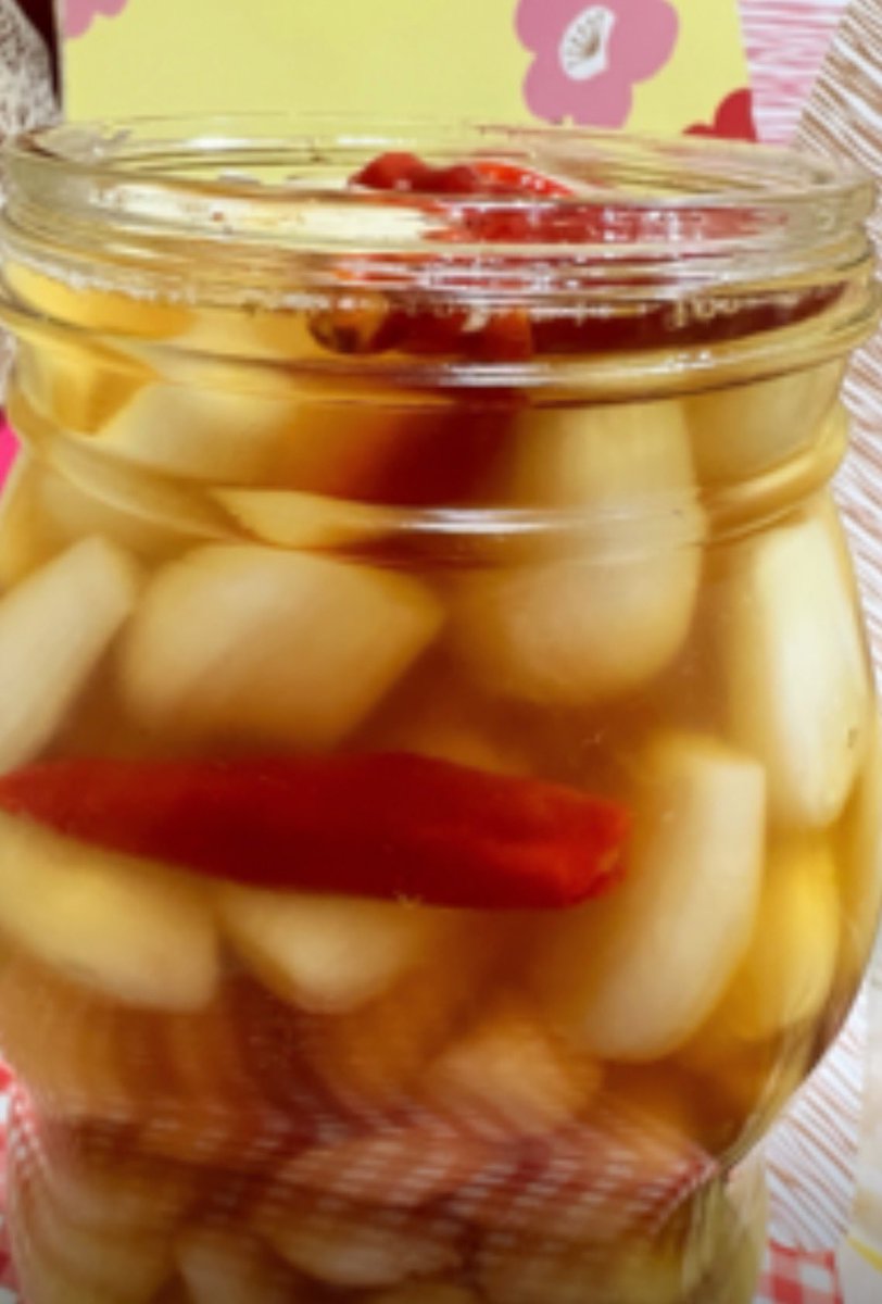 AnnjaHLmMVzzZwK's tweet image. 私の人生の登場人物さんに会いに行ったり～
SNSを覗きにいったり～
電話したり～
💌 したり～
日々を楽しんでおります🌻

ので、💁‍♀️私の健康を育むエッセンス💝
らっきょう酢漬けと
ネギとオクラ醤油漬けを作りました😊

#出会いを大切に 
#今日一日に感謝 
#健康オタク 
#夏バテ防止対策
#健康を育む