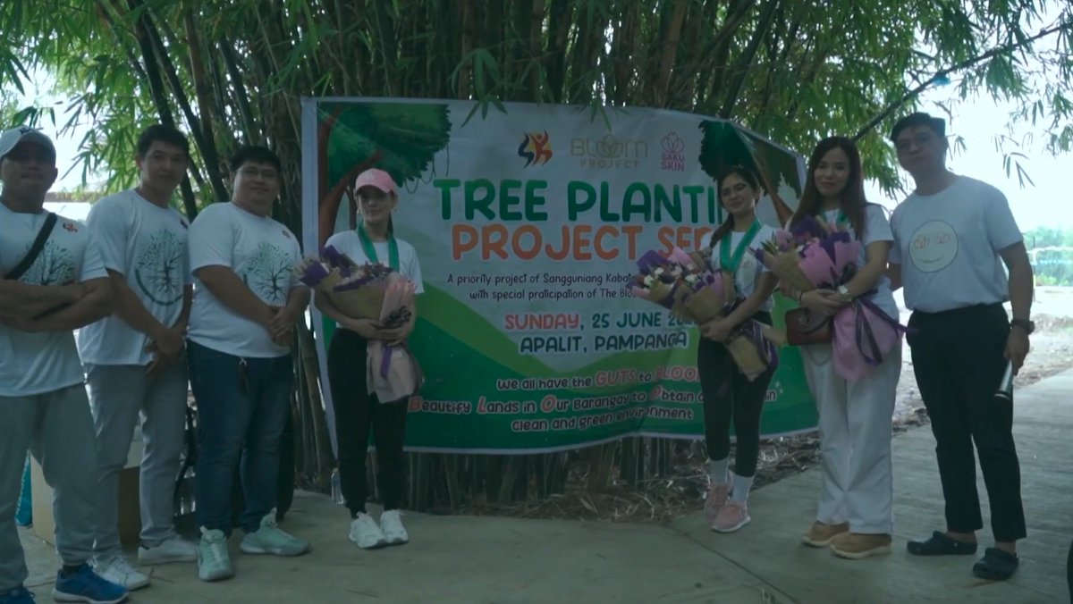 marjtancinco_'s tweet photo. "Plant a tree and Plant hope for the future" 🌳💚

Pagkakaisa at pagtutulungan❤️ congrats @bybloomproject  for the successful tree planting, sana marami pa kayong matulungan at magawang project! more blessings to come bloom!🤍

#TheBloomProject 
@iamAndalioLoisa https://t.co/O7THOho8fA