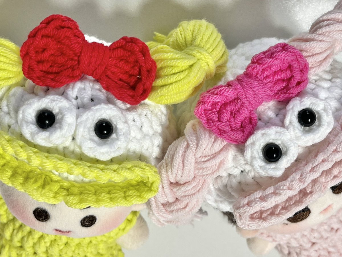 틈틈히 만들고 있는 다음 신상 스포🤓
하찮음 끝판왕 삐삐머리들🥹

#초코셍이 #밤톨시은 #10cm인형옷